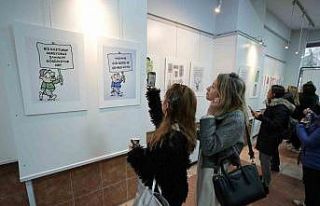 Sanat Şehri Denizli’de karikatür sergisi