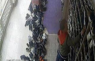 Şanlıurfa’da ayakkabı hırsızlığı