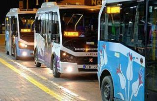 Şanlıurfa’da gece ulaşımı başladı