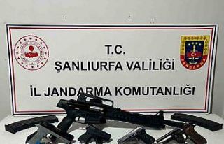 Şanlıurfa’da silah kaçakçılığı operasyonu:...