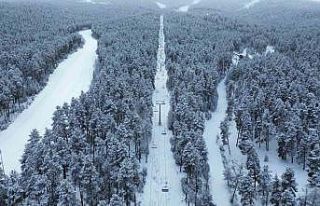 Sarıkamış Kayak Merkezi’nde kar kalınlığı...