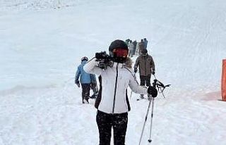 Sarıkamış’ta kar sevinci