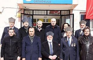 Şehit Mehmet Savunmaz, kendi adını taşıyan okulda...