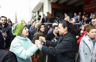 Selçuk Belediyesi çalışanları Meryem Ana Evi...