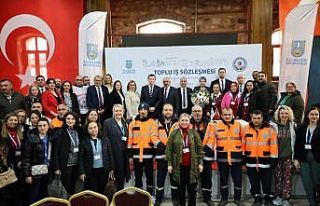 Silivri Belediyesi Toplu İş Sözleşmesi İmza Töreni...