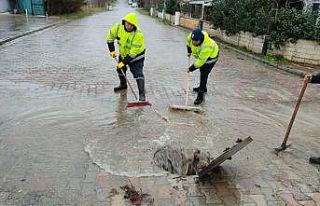 Silivri Belediyesi yoğun yağışlara karşı hazırlıklarını...