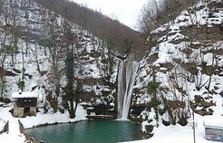 Sinop Erfelek Şelaleleri’nde görsel şölen