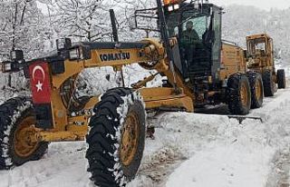 Sinop’ta 101 köy yolu ulaşıma kapalı