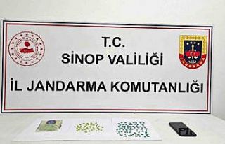 Sinop’ta şahıslardan satışa hazır uyuşturucu...