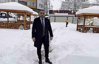 Sivas’ta kar kalınlığı yer yer 1 metreyi aştı