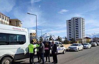 Sivas’ta okul servisleri denetlendi