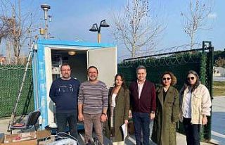 Soma’ya hava kirliliği ölçüm istasyonu kuruldu