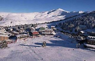 Sömestir tatilinin son günü aileler Uludağ’a...