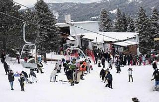 Sömestr tatilinin son hafta sonunda Uludağ’da...