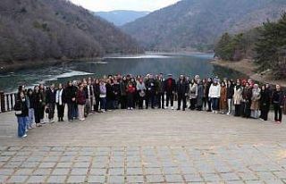 Taşovalı kadınlar Boraboy Gölü’nde doğa yürüyüşü...