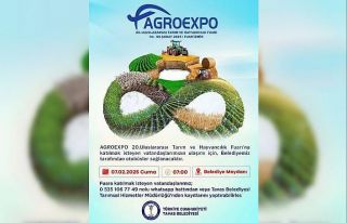 Tavas Belediyesinden üreticileri İzmir tarım fuarına...
