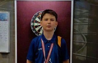 Tavas’ın evlatları dartta zafere ulaştı