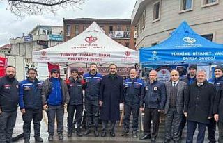 TDV Bursa Osmangazi Arama Kurtarma Ekibi, sessiz yürüyüşte...