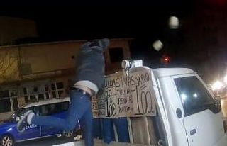 Tekirdağ’da zabıta ile peynir satıcıları arasında...