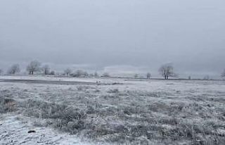 Tekirdağ’ın yüksek kesimleri beyazla örtündü