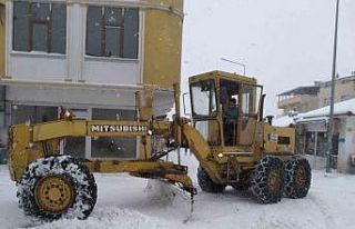 Tercan’da kar temizliği