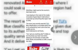 The Sun Gazetesi muhabirinden Seferihisar’a övgü...