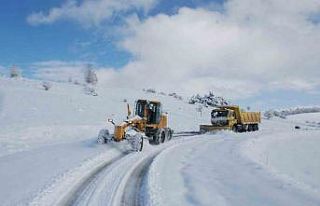 Tokat’ta 108 köy yolu ulaşıma kapalı