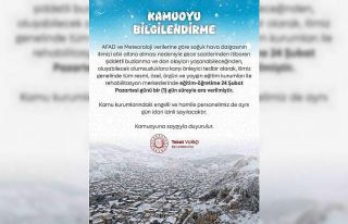 Tokat’ta eğitime kar engeli