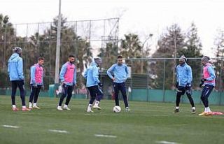 Trabzonspor, Eyüpspor maçı hazırlıklarına başladı