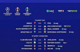TRT’de 3 günde 21 UEFA maçı canlı yayınlanacak