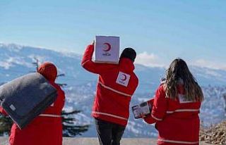 Türk Kızılay 6 Şubat depremlerinden etkilenen...