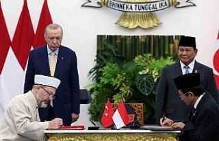 Türkiye ile Endonezya arasında 13 anlaşma imzalandı