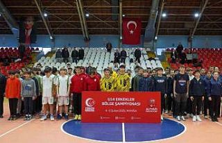 U14 Erkekler Basketbol Bölge Şampiyonası Manisa’da...