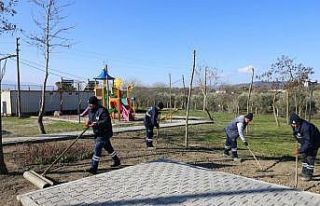 Üçpınar Mesire Alanında çalışmalar son ya geldi