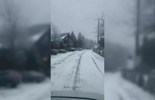 Uludağ yeniden beyaza büründü