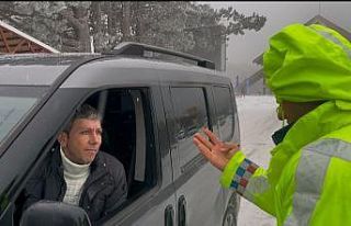 Uludağ’a çıkmak için 300 kilometre yol geldi,...