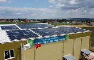 Üretici mahsulleri Sakintepe Soğuk Hava Deposu’nda...