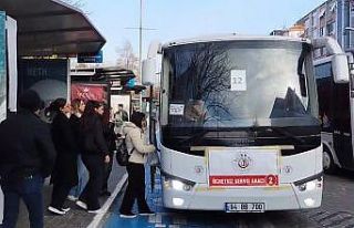 Uşak Belediyesinden ücretsiz servis duyurusu