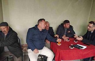 Uşak İl Tarım ve Orman Müdürü Bilir, çiftçilerle...