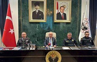 Vali Turan: "Suç ve suç örgütüyle mücadeleyi...