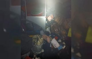 Van’da ev yangını