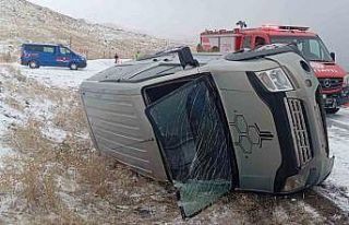 Van’ın Muradiye ilçesinde trafik kazası: 3 yaralı