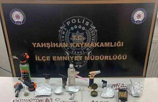 Yahşihan’da uyuşturucu operasyonunda 1 tutuklama