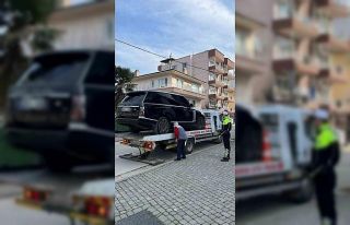 Yalova’da çakarlı lüks cip sürücüsüne 138...