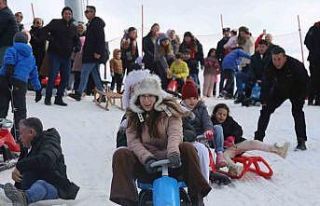 Yarıyıl tatilinin son gününde Ilgaz Dağı’nda...