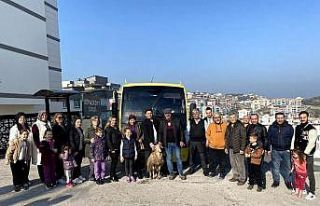 Yeni otobüs seferi başlayınca muhtar koç kesti