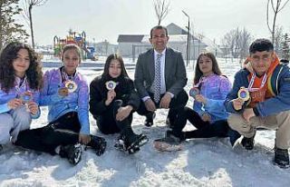 Yüksekovalı kayakçılar, Türkiye şampiyonasında...