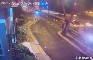 Zeytinburnu’nda feci kaza kamerada: Anne ve kızına...