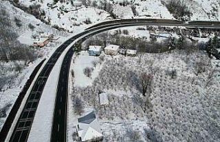 Zonguldak’ta kapalı 18 köy yolunu açma çalışmaları...