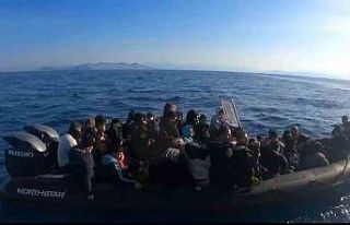 29’u çocuk 64 düzensiz göçmen ve 2 göçmen...